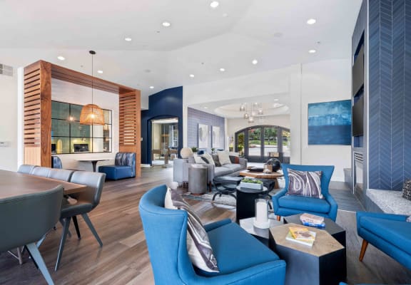 Updated Clubhouse at Ascent at the Galleria in Roseville, California