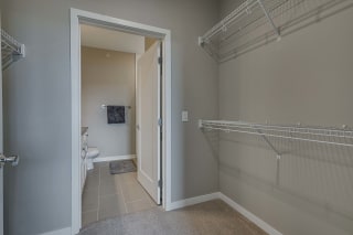 Extra storage, large closets, and large bathroom in of 2 bedroom apartment for rent at Ascend at Woodbury best new apartments Woodbury MN 55129
