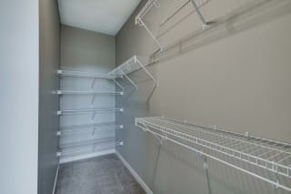Extra storage, large closets in a 2 bedroom apartment for rent at Ascend at Woodbury best new apartments Woodbury MN 55129