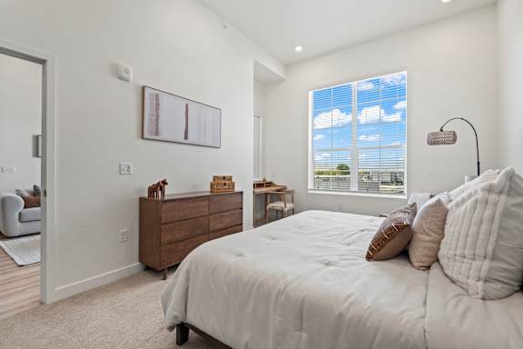Large Bedroom In-Suite Bathroom at Solhavn Apartments, American Fork