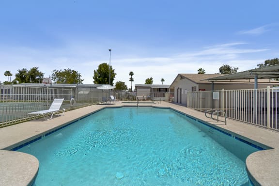Paradise Groves pool area