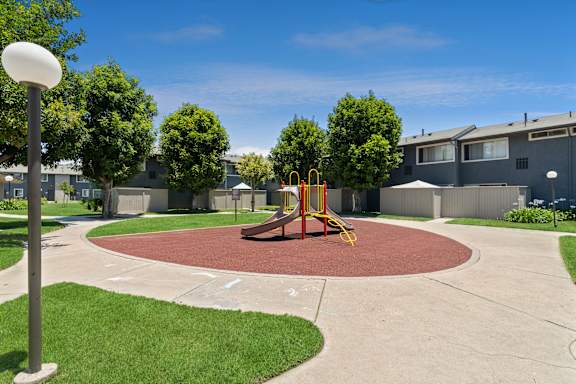 Playground at Westchester Park in Tustin CA