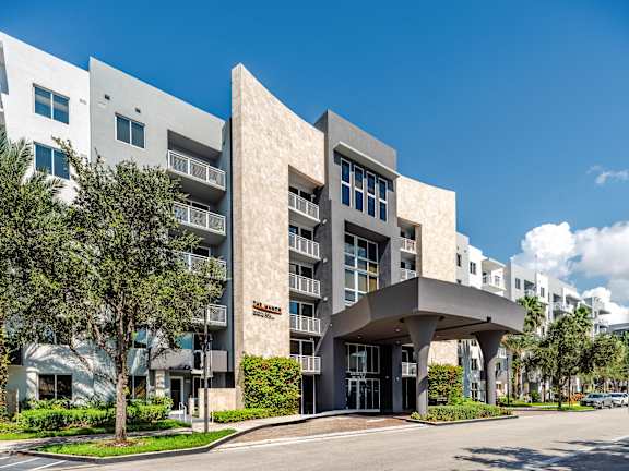 Evening View of The Manor at CityPlace