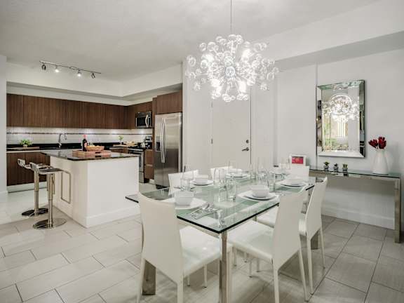 Large Kitchens Connecting to Living and Dining Areas