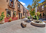 Thumbnail 6 of 55 - Apartment courtyard at Bautista Apartments, Arizona