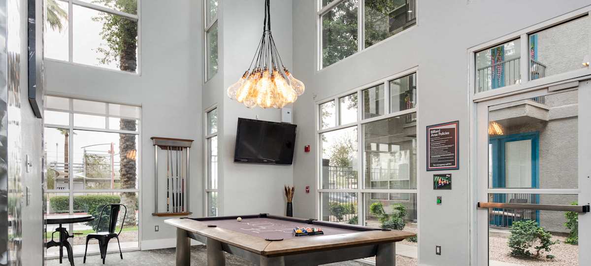 Game room at The Station on Central (5 of 8)