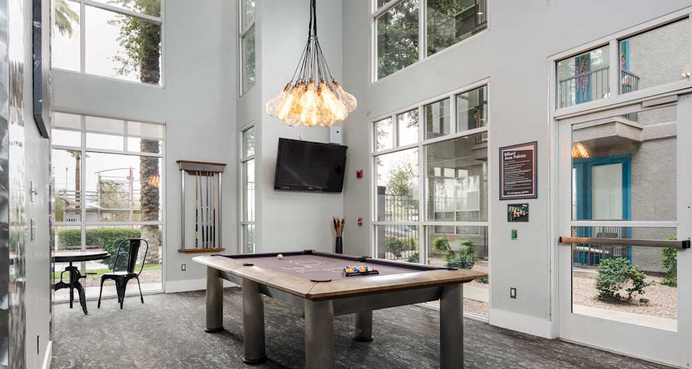 Game room at The Station on Central (7 of 8)