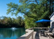 Thumbnail 4 of 8 - a view of the lake from the dock