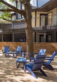our apartments showcase a beautiful screened in porch