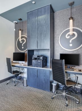 Business Center with Printer, at SETA, La Mesa, CA