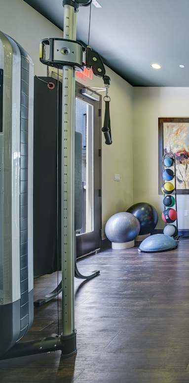 Fitness Center with State of the Art Precor Equipment, at SETA, La Mesa, California