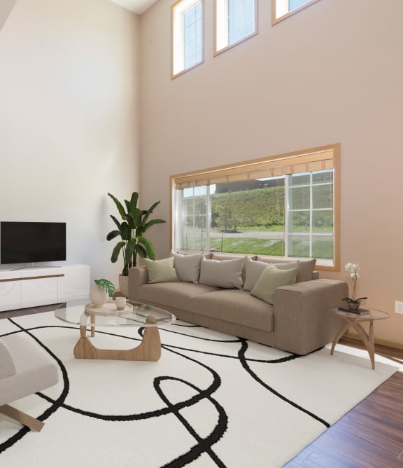 Bismarck, ND Stonefield Townhomes | Living Room Bismarck, ND Stonefield Townhomes | Living Room