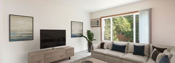 Bismarck, ND Bradbury Apartments | Living Room