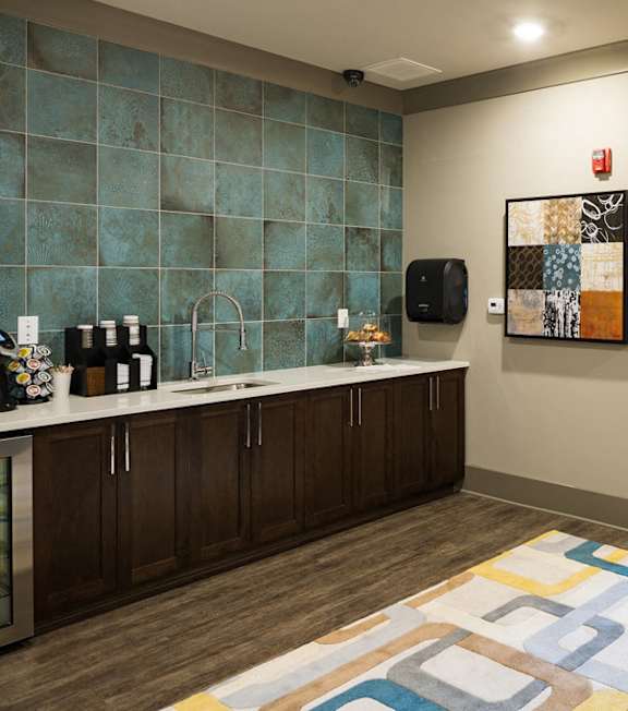 Modern Dining Area at Echo at North Pointe Center, Alpharetta, 30009