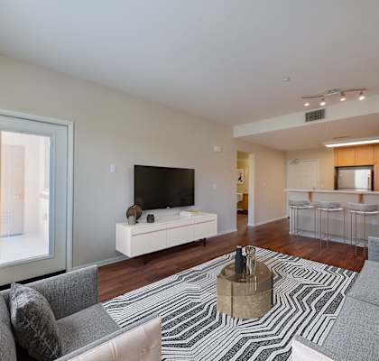 Living room at  Ventana Senior Apartments, Porter Ranch ,91326