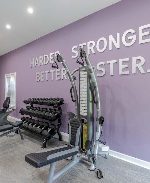 Equipped Gym view at Heather Ridge Apartments, Westland