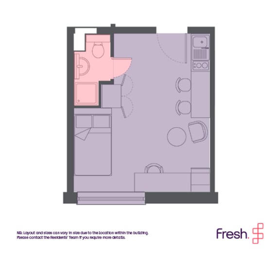 Floor Plan  Platinum Studio - EPC Band Rating A