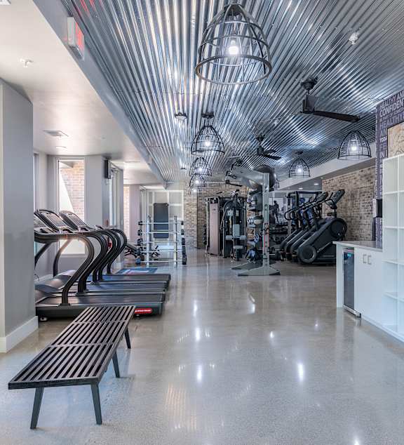 Health Club at Edge 35 Apartments, Indianapolis, IN