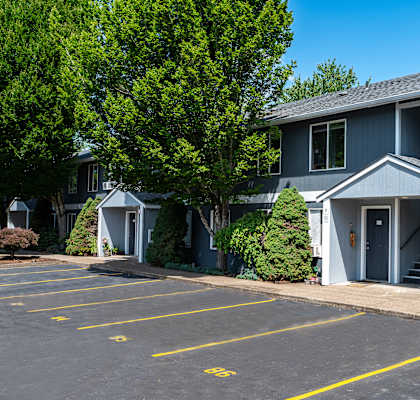our apartments offer a parking lot for your car