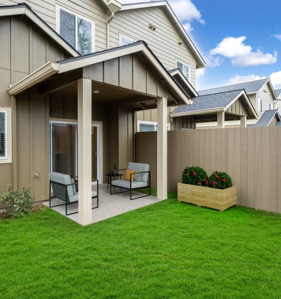 Outside of Autumn Woods Townhomes