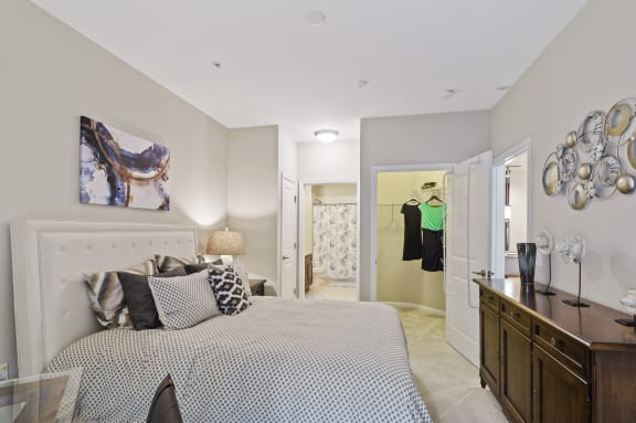 Bedroom With Closet at The Beacon at Waugh Chapel, Gambrills, MD