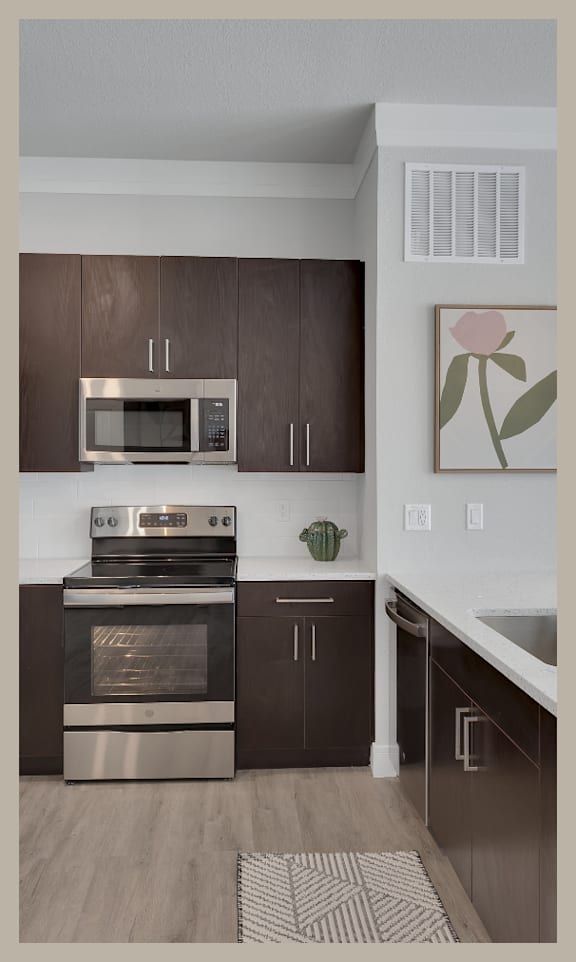 The Edison at Wheat Ridge Apartments in Wheat Ridge, Colorado Model Kitchen