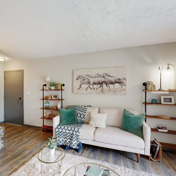 Modern Living Room at Runaway Bay in Ohio, 43204