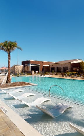 take a dip in our resort style pool