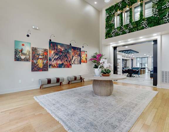 Lobby at Bristol On Union Apartment Homes, Tennessee, 38104