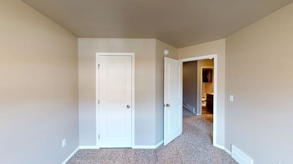 Back to back bedroom