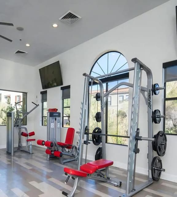 24 Hour Fitness Center with Weights