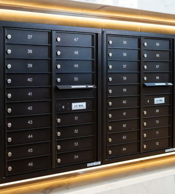 Indoor Mail Boxes for Residents