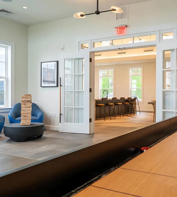 a gym with cardio machines and other exercise equipment