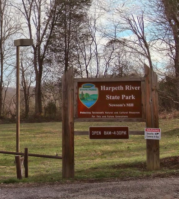 Enjoy some fresh air at the beautiful Harpeth River State Park near Novel Harpeth Heights