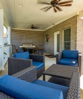 patio with outdoor furniture