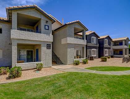 Classic exterior view of property at Allure at Tempe Apartments, Tempe, AZ, 85283