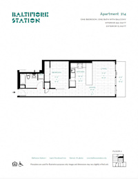  Floor Plan Apartment 214
