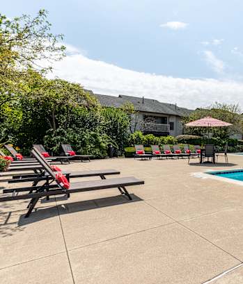 Outdoor Pool at Woodland Meadows, Clinton Township, Michigan