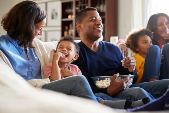Family enjoying  at Willowood Apartments, Eastlake, OH