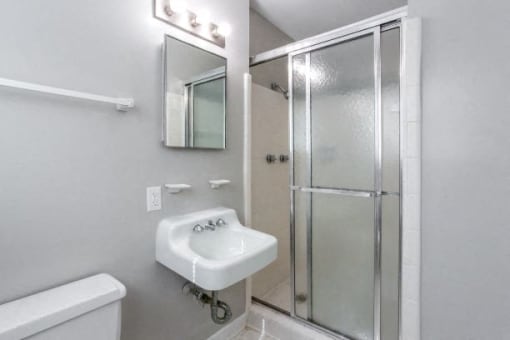 Luxurious Bathroom at The Mason Mills Apartments, Decatur, GA