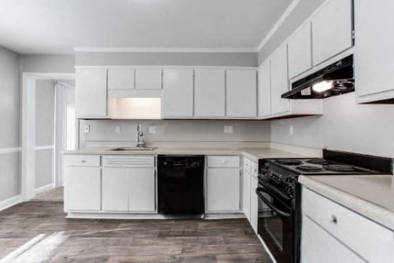 Fully Furnished Kitchen at The Mason Mills Apartments, Decatur, GA, 30033