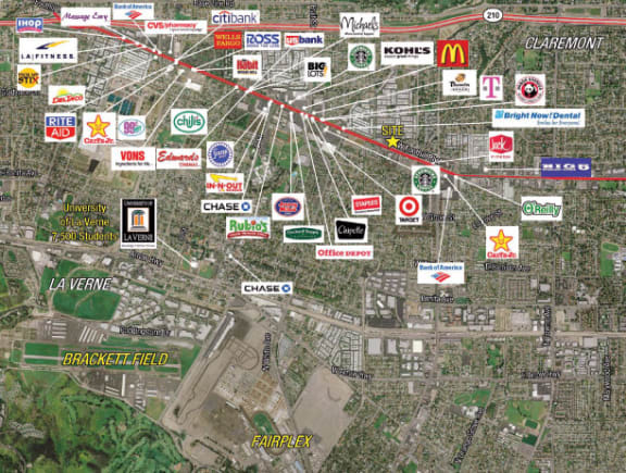 a map of the mcdonalds locations in toronto