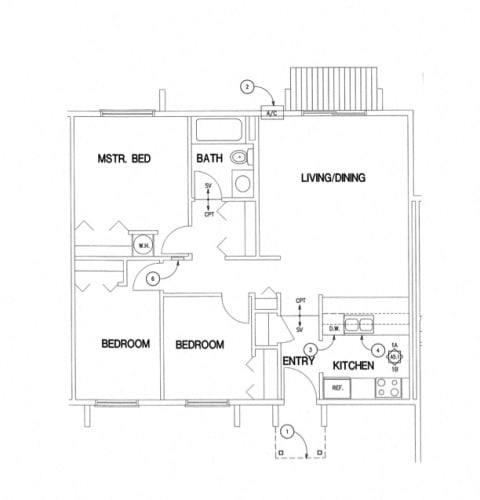 Floor Plan  3 Bedroom
