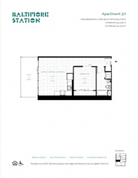  Floor Plan Apartment 311