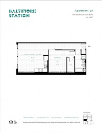  Floor Plan Apartment 211