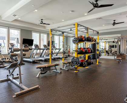 Workout Center at The Oasis at Town Center Apartments, Jacksonville