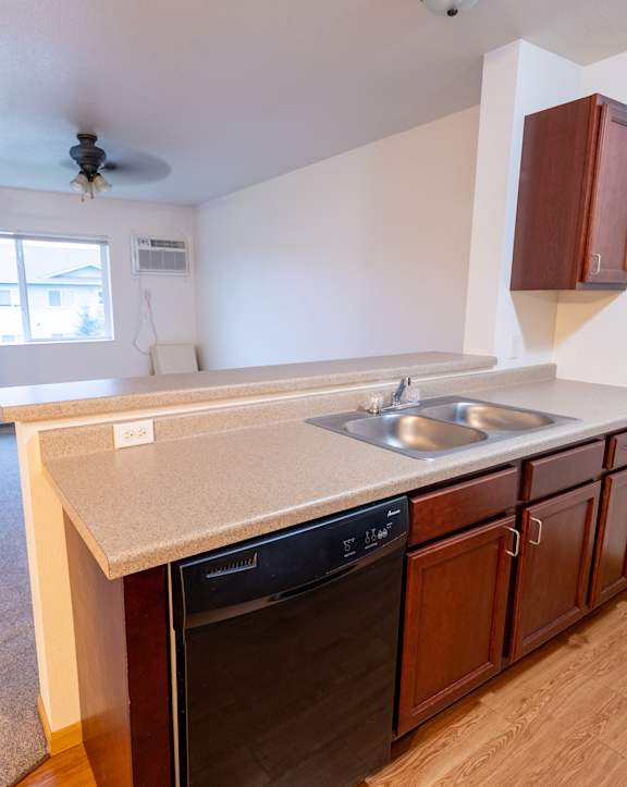 Sink With Faucet at Timber Ridge Apartments, Minnesota, 56601