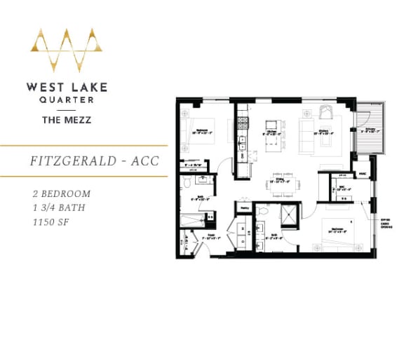 Floor Plan  Fitzgerald - ACC