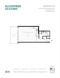  Floor Plan Apartment 315