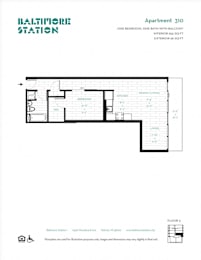  Floor Plan Apartment 310